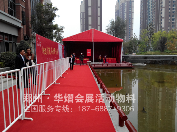 鄭州白色護欄租賃公司